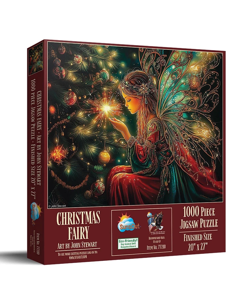 SunsOut Christmas Fairy 1000-piece Jigsaw Puzzle