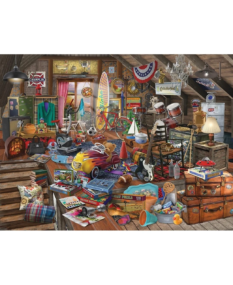 SunsOut Stowing Away 500 piece Jigsaw Puzzle for Adults
