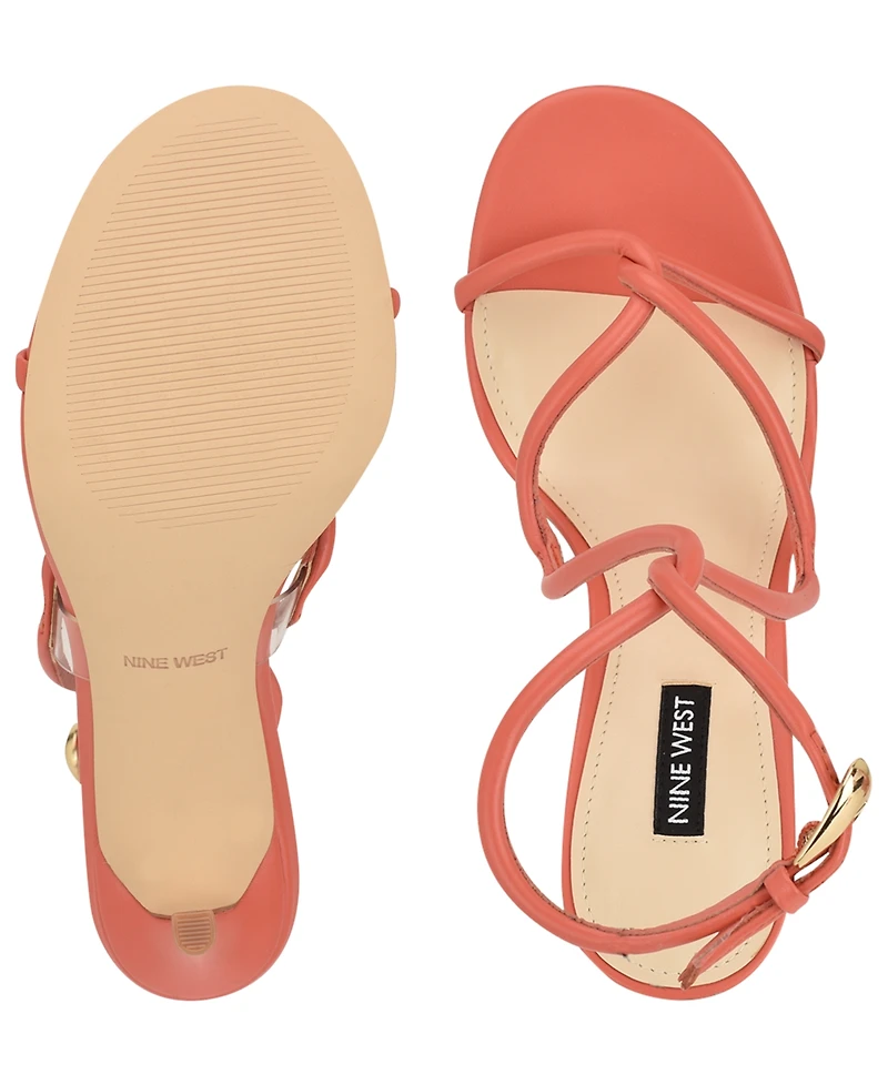 Nine West Women's Emerila Strappy Stiletto Dress Sandals