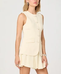 Astr the Label Women's Crewneck Sleeveless Dress