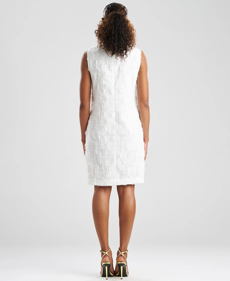 Natori Women's Fil Coupe Jacquard Sleeveless Dress