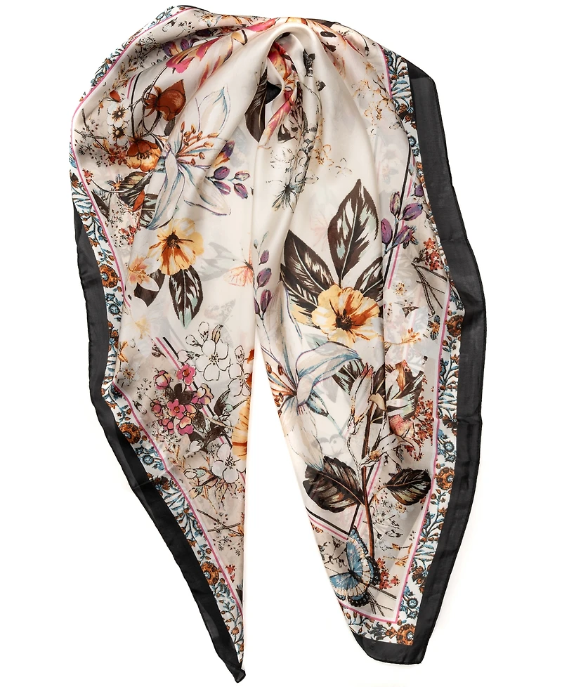 Vince Camuto Lily Floral Square Scarf