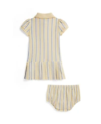 Polo Ralph Lauren Baby Girls' Striped Dress and Bloomers