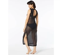 Coco Reef Women's Coquette High-Neck Cover-Up Dress