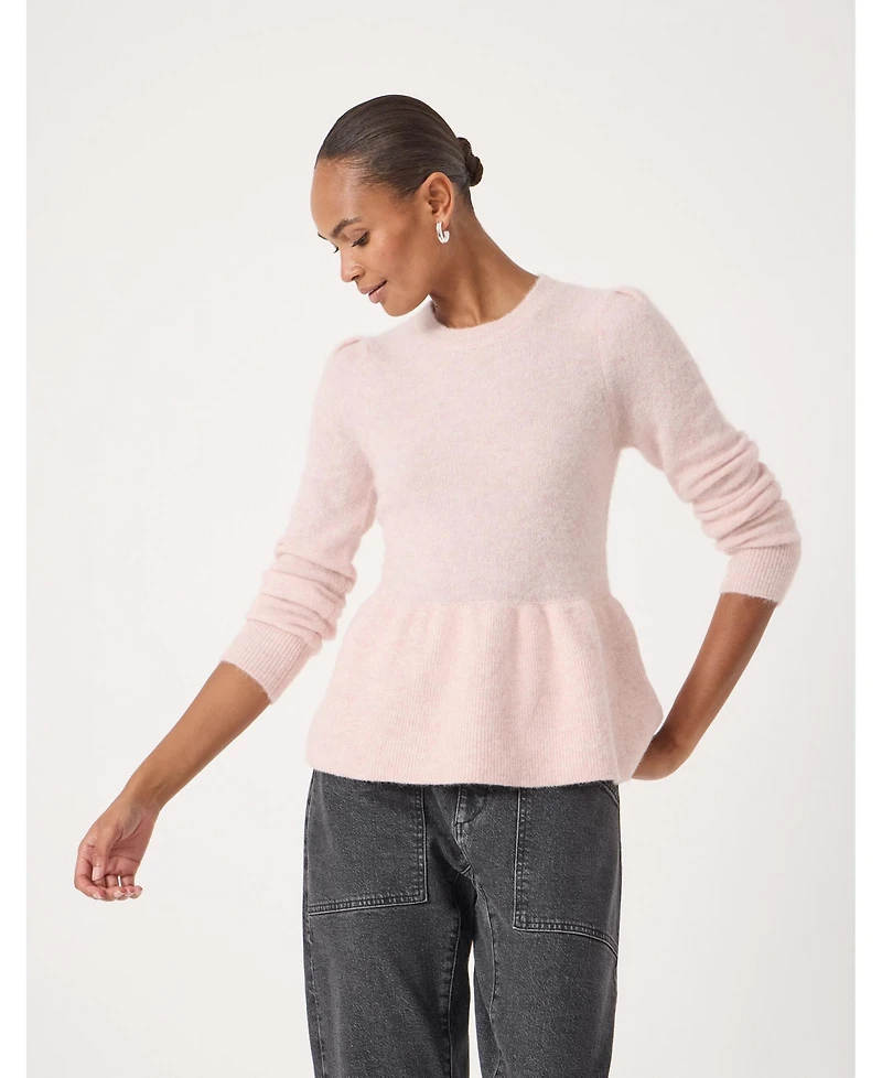 Hush Women's Wool Blend Peplum Top