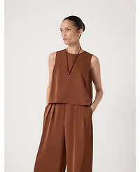 Hush Women's Vera Satin Shell Top