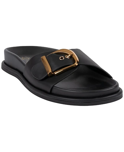 Gc Shoes Women's Buckle Detail Slip-On Sandals