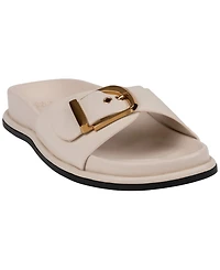Gc Shoes Women's Buckle Detail Slip-On Sandals