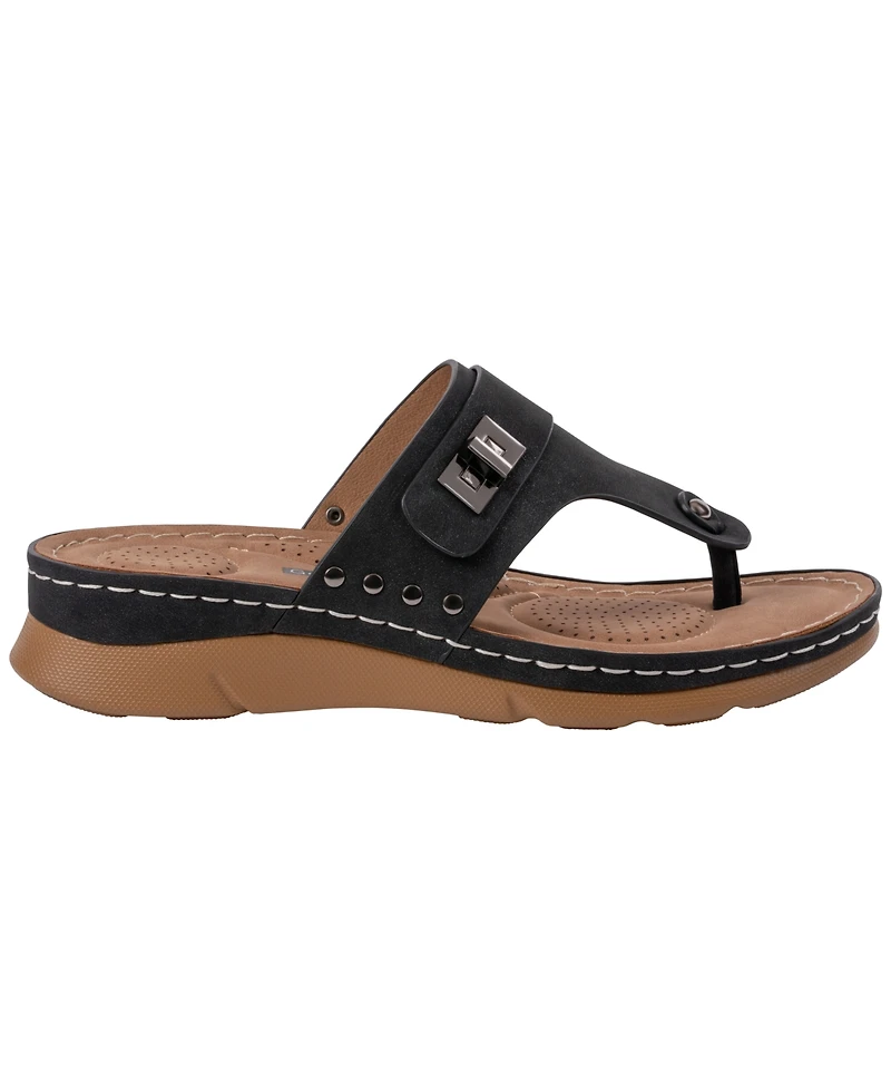 Gc Shoes Women's Slip-On Flat Sandals