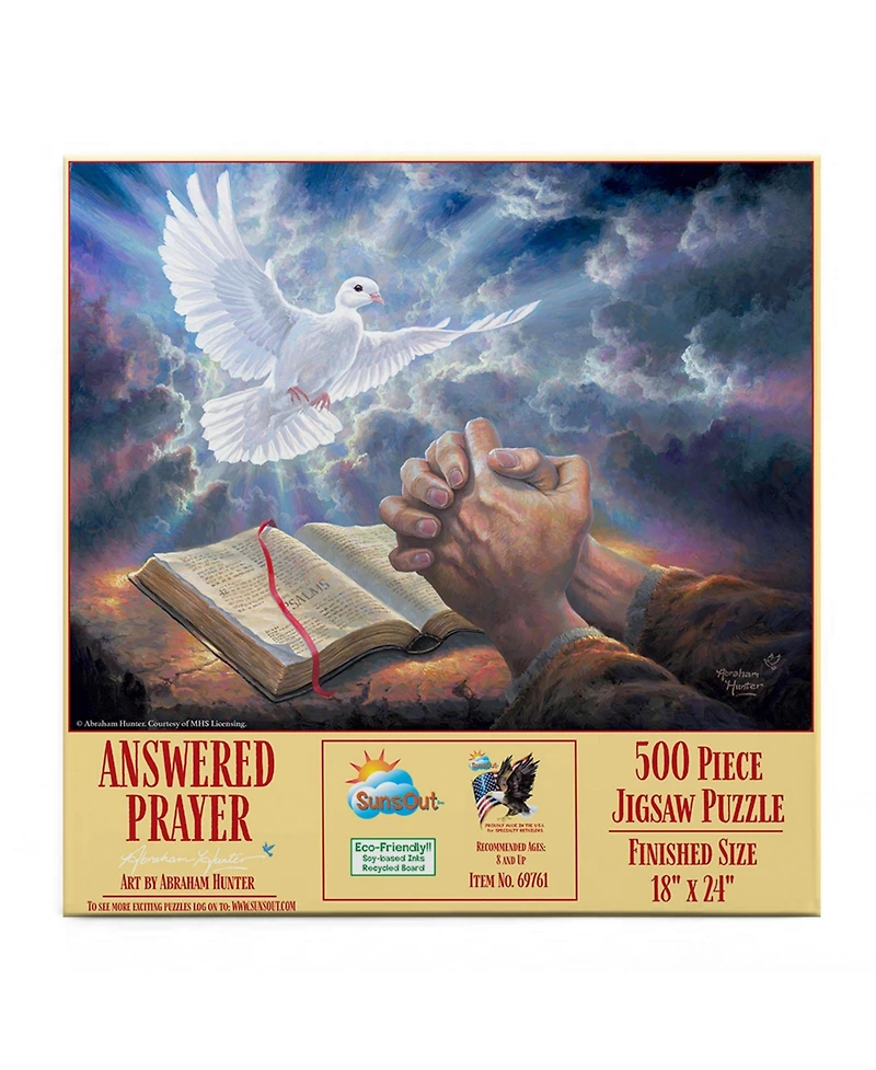 SunsOut Answered Prayer 500 piece Jigsaw Puzzle for Adults