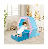 Hongge 3 Piece Baby Foam Climbing Set with 100 Ocean Balls