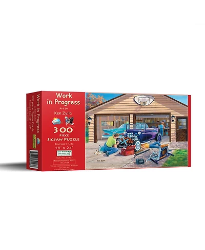 SunsOut Work in Progress 300 piece Jigsaw Puzzle for Adults