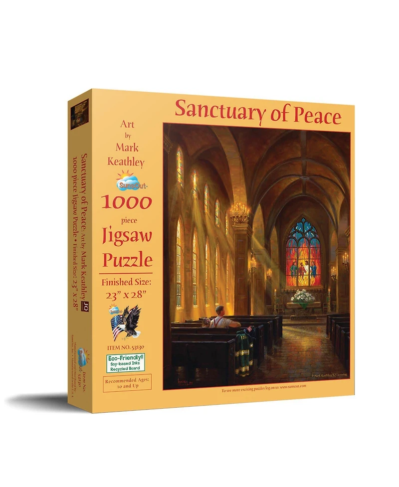 SunsOut Sanctuary of Peace 1000 piece Jigsaw Puzzle for Adults