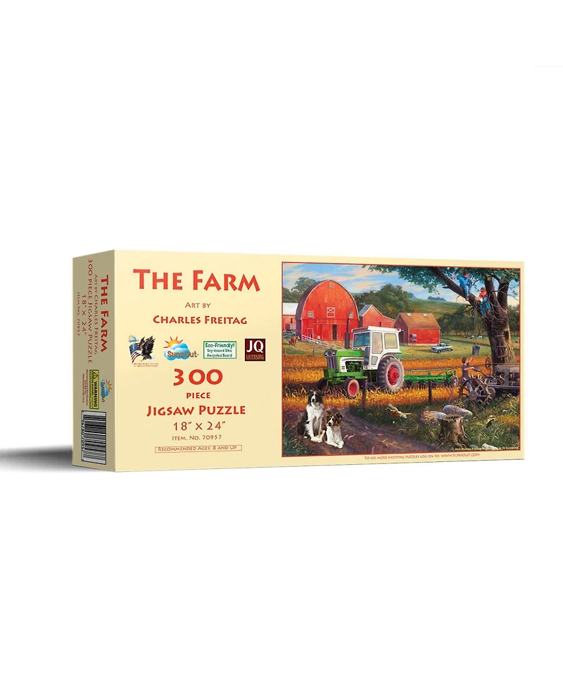 SunsOut The Farm 300 piece Jigsaw Puzzle for Adults