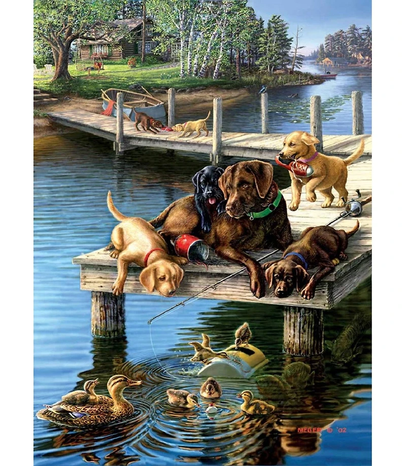 SunsOut Summer School 500 piece Jigsaw Puzzle for Adults Large Pieces