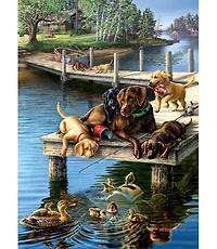SunsOut Summer School 500 piece Jigsaw Puzzle for Adults Large Pieces