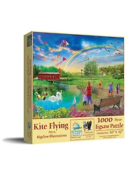 SunsOut Kite flying 1000 piece Jigsaw Puzzle for Adults