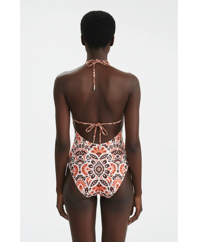 Jessie Zhao New York Women's Savanna Reversible One Piece Swimsuit