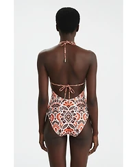 Jessie Zhao New York Women's Savanna Reversible One Piece Swimsuit