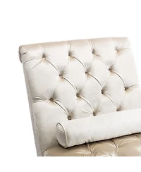Streamdale Leisure Concubine Sofa With Acrylic Feet