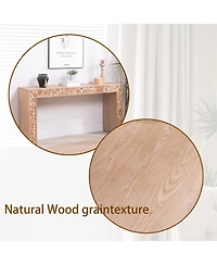 Streamdale Rustic Wood Console Table - 62" Entryway/Sofa Table