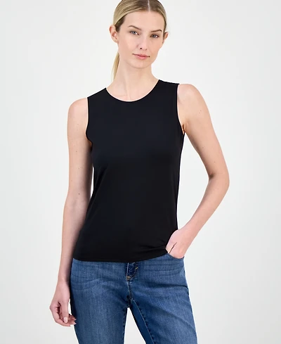 I.n.c. International Concepts Women's Crewneck Layering Tank Top, Created for Macy's