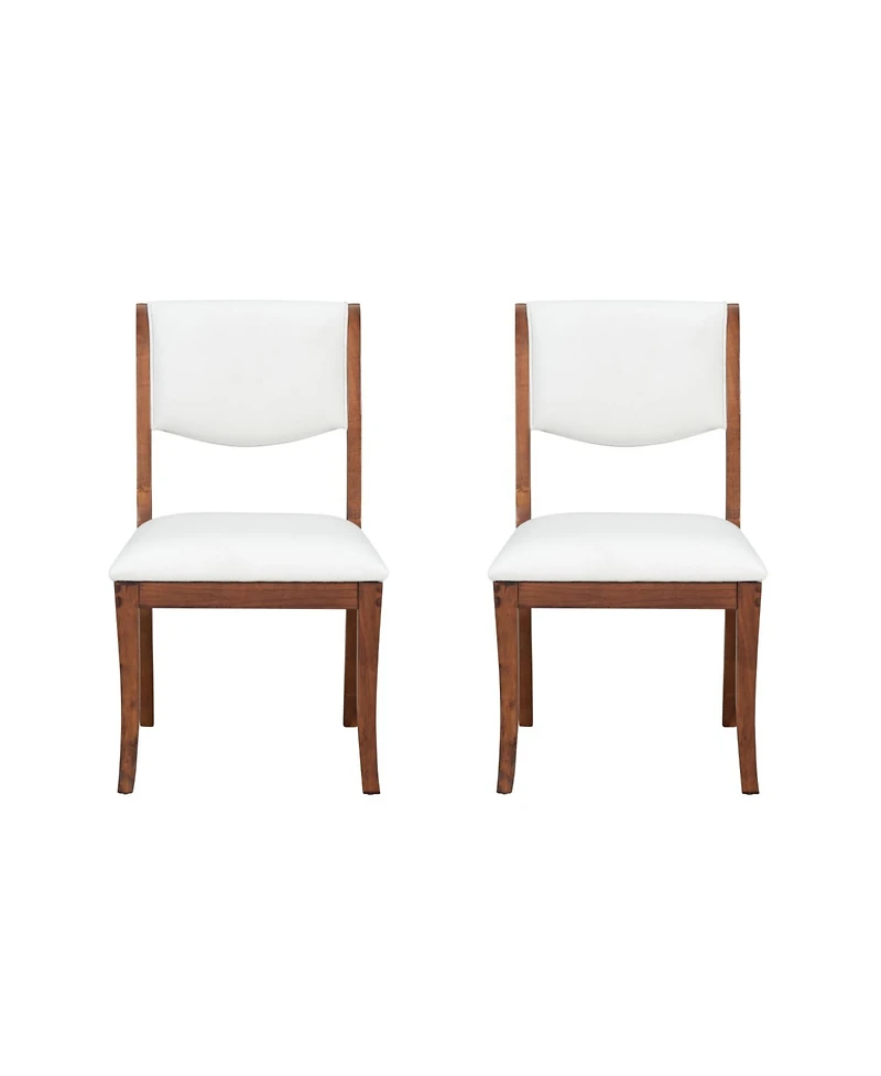 Streamdale Furniture Set of 2 Upholstered Dining Chairs