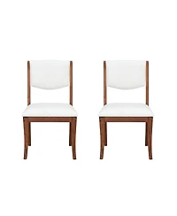 Streamdale Furniture Set of 2 Upholstered Dining Chairs