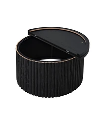 Streamdale Furniture Modern Round Coffee Table Accent Table