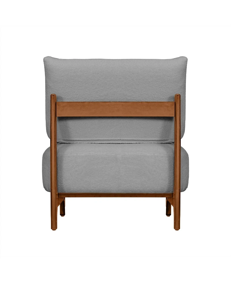 Streamdale Furniture Modern Solid Wood Leisure Chair