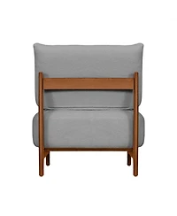 Streamdale Furniture Modern Solid Wood Leisure Chair