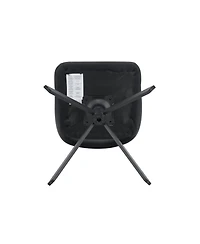 Streamdale Furniture Swivel Dining Chairs Set of 2, Gold Mesh Leather, High Back