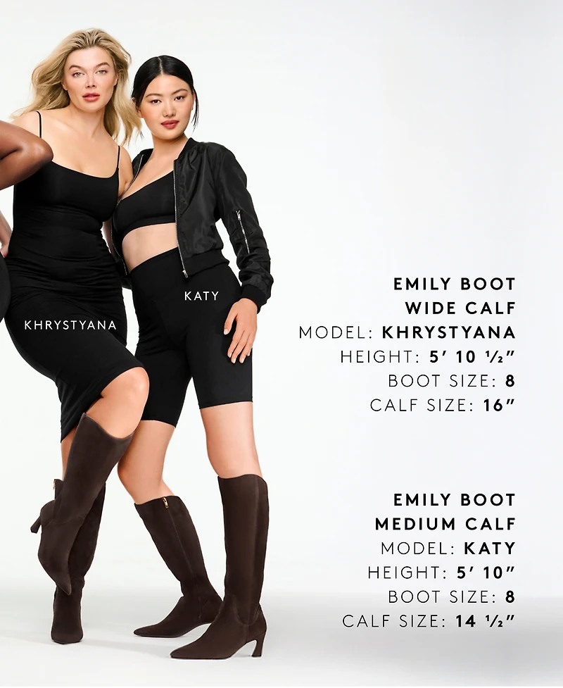 Naturalizer Women's Emily Wide Calf Zipper Tall Boots