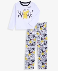 Komar Kids Boys' 4-10 Pokemon Pajamas, 2-Piece Set