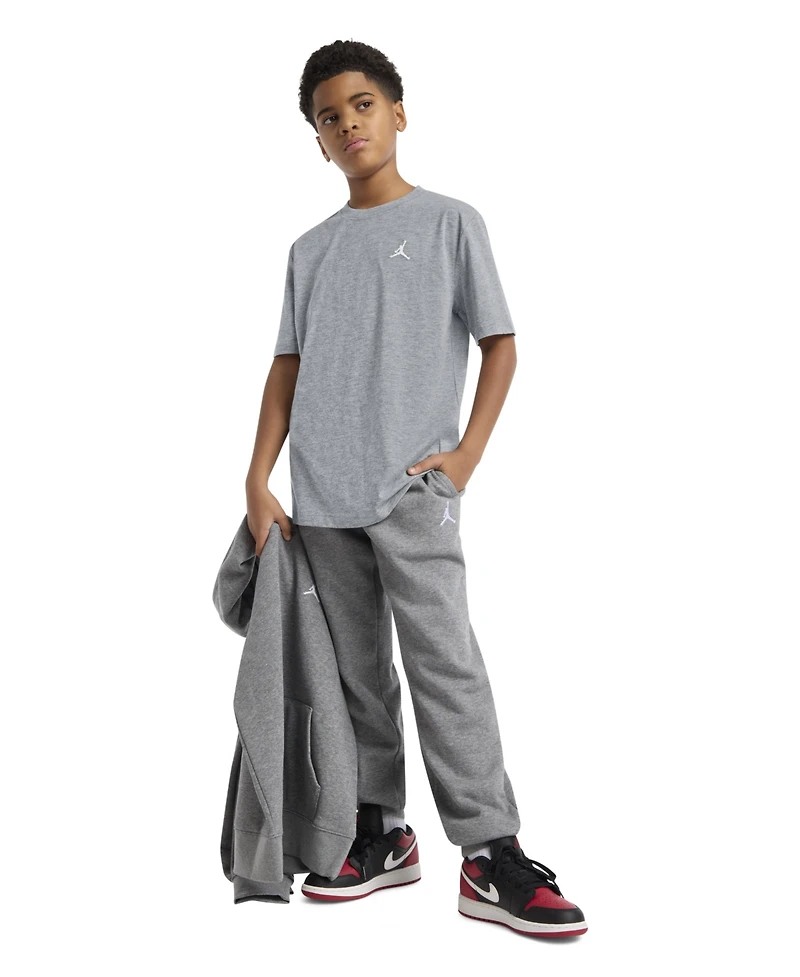 Jordan Big Boys Jumpman Air Embroidery T-Shirt