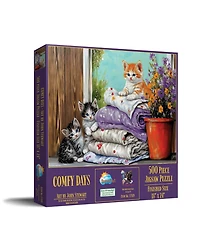 SunsOut Comfy Days 500 piece Jigsaw Puzzle for Adults