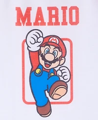 Super Mario Boys' 4-10 Short-Sleeve Pajamas, 2-Piece Set