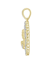 Macy's Men's Diamond Charm (1/6 ct. t.w.) in 10k Yellow Gold