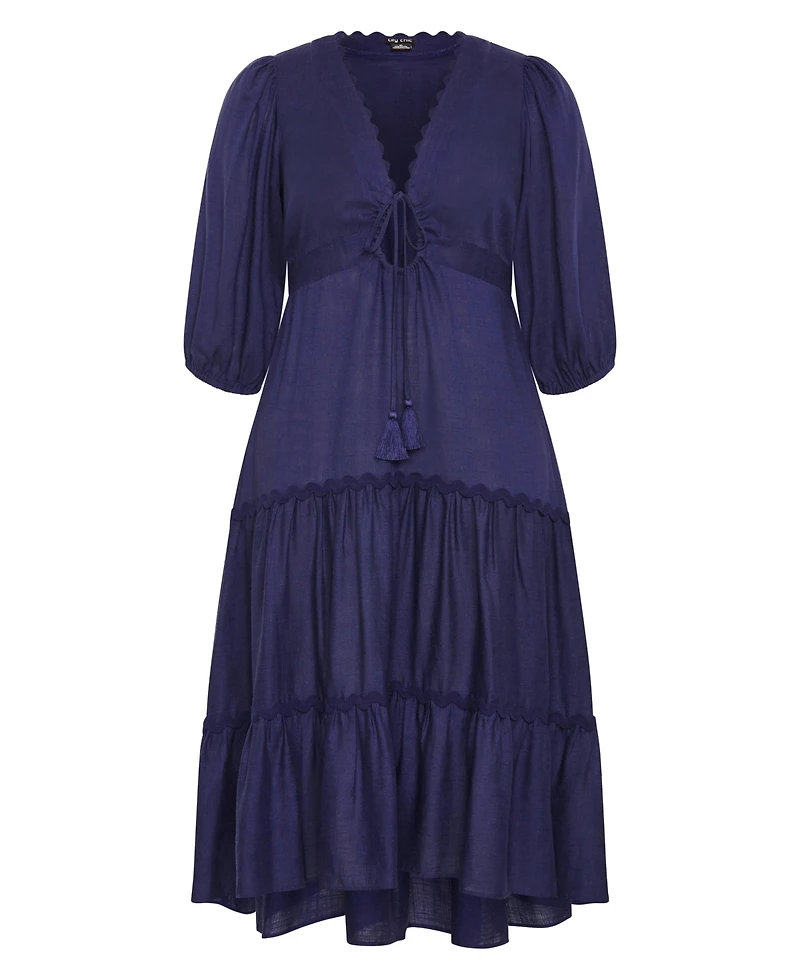 City Chic Women's Cabana Dress