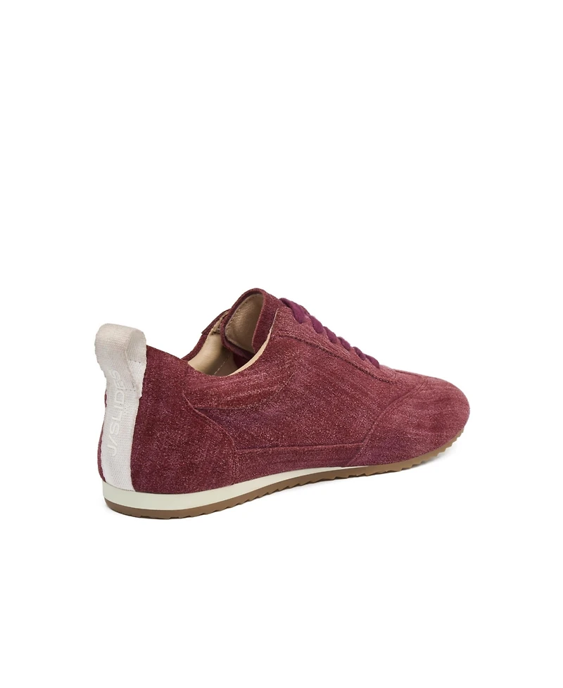 Jslides Women's Paige Leather Sneaker