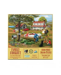 SunsOut Family Cookout 1000 piece Jigsaw Puzzle for Adults