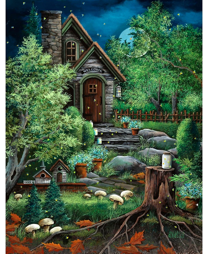 SunsOut Fairyland and Fireflies 1000 piece Jigsaw Puzzle for Adults Large Pieces