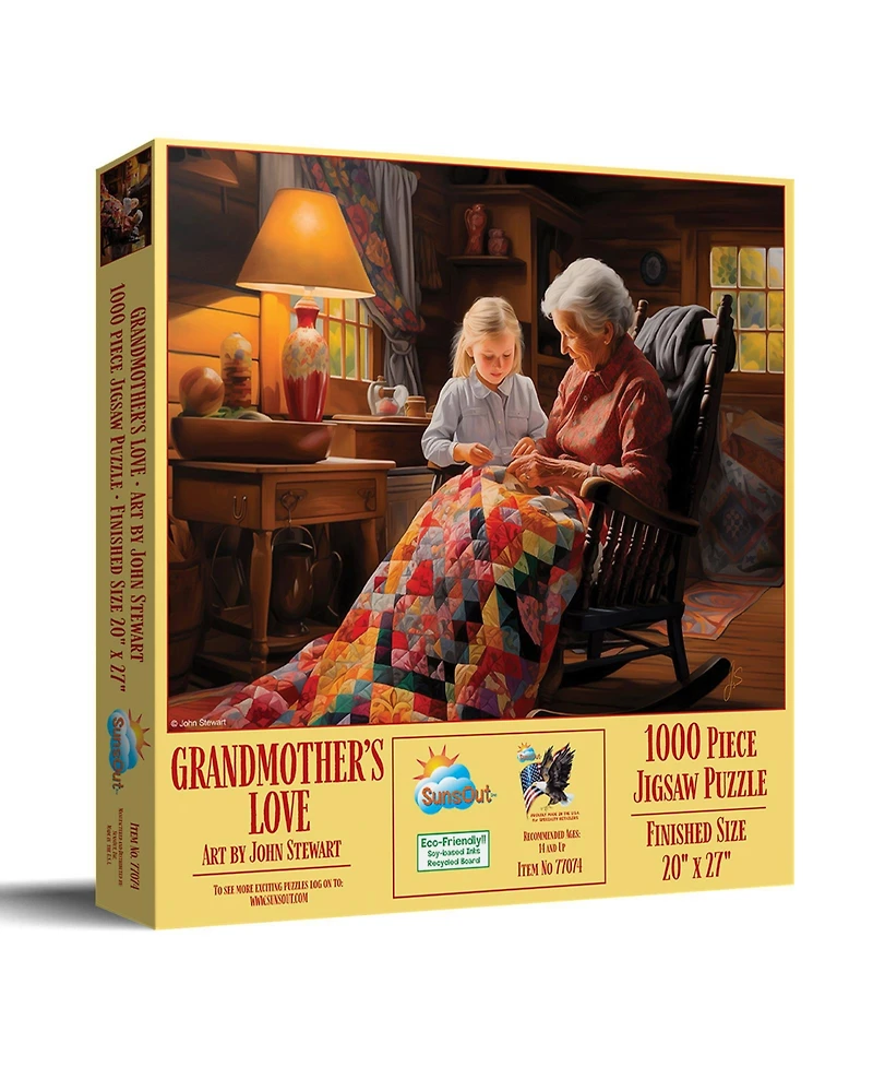 SunsOut Grandmother's Love 1000 piece Jigsaw Puzzle for Adults Mothers Day