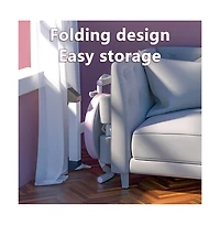 Artudatech Foldable Ab Machine with Twisting & Crunching, Core Trainer with Adjustable Height and Back Support