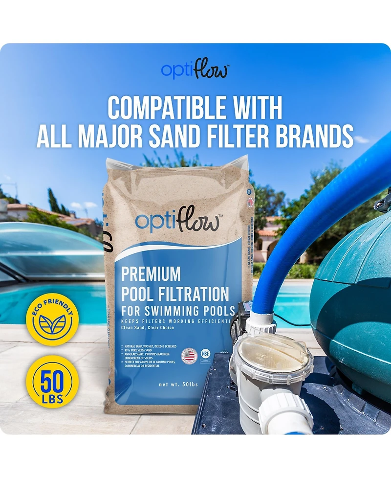 Intex Ultra Xtr 32' x 16' x 52" Above Ground Pool & OptiFlow Premium Filter Sand