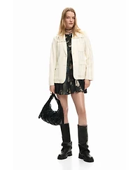 Desigual Women's Flared dress with flowers