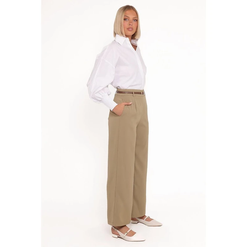 Petal and Pup Women's Ceres Belted Wide Leg Pant
