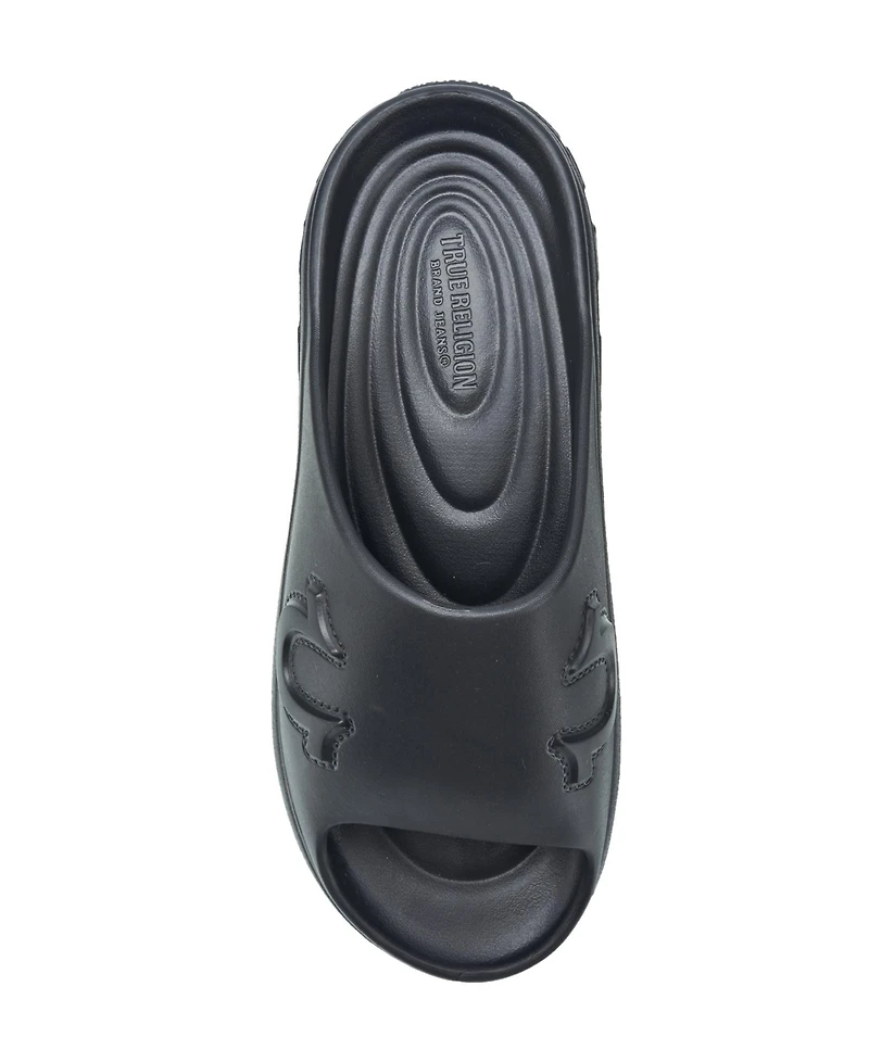 True Religion Men's Tupac Molded Slide