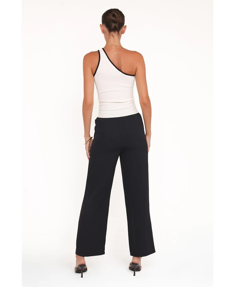 Petal and Pup Women's Clark Crepe Wide Leg Pant