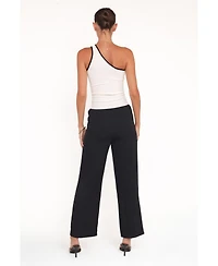 Petal and Pup Women's Clark Crepe Wide Leg Pant